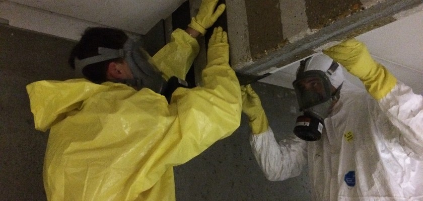 Pose de tissu de fibre carbone - Auchan Semécourt Metz