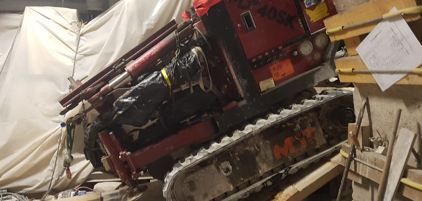 Forage de Micropieux type III ENSBA - Paris