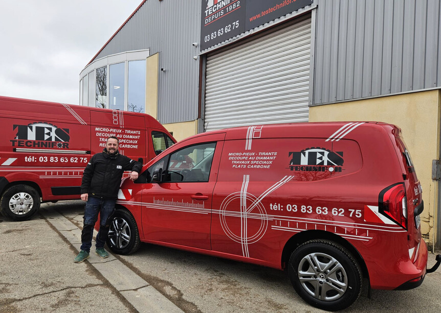 Allan, chef de chantier forage chez TES Technifor