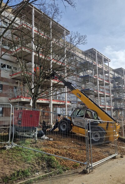 Découpe de béton par sciage et carottage
