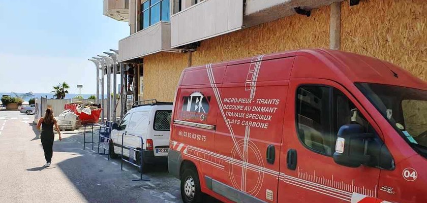 Renfort Lamelle Carbone - JW Marriott Cannes