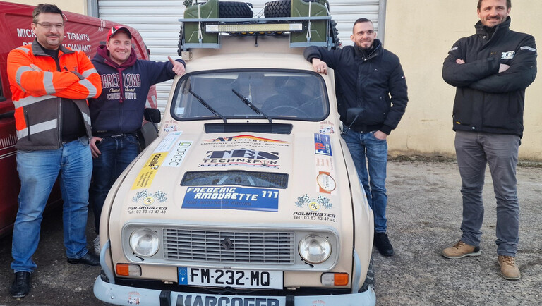 Alexis Thouvenot, Lilian Champlon et Aymeric Charbonneau