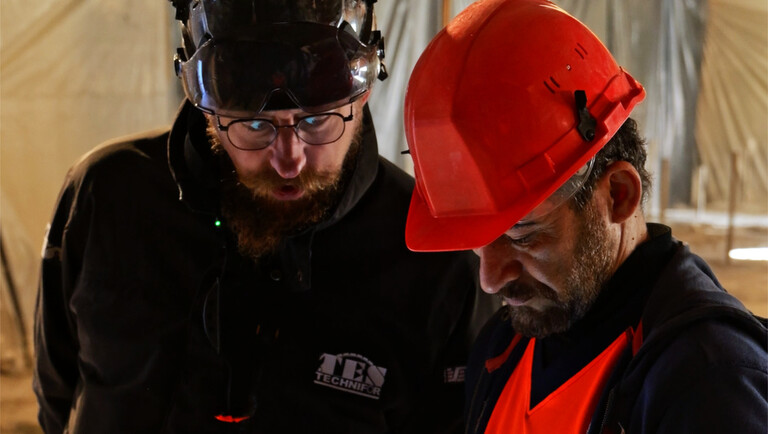 Contrôle qualité sur nos micropieux