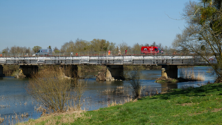 TES Technifor en intervention sur le pont de Gondreville