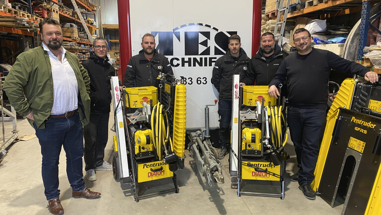 Deux nouvelles scies Pentruder