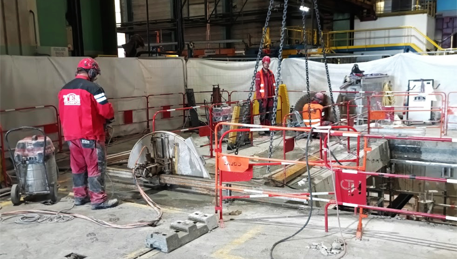 Sciage de dalles béton à Florange