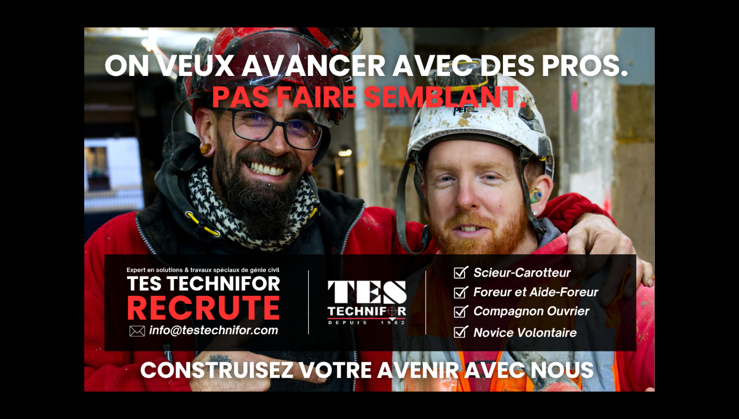 TES Technifor recrute